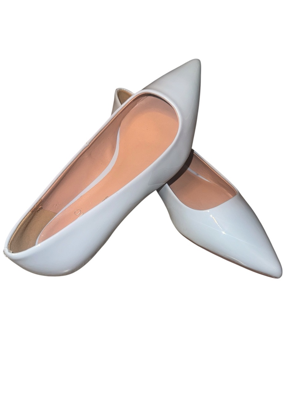 Women's light blue Pointed-Toe Ballet small heel